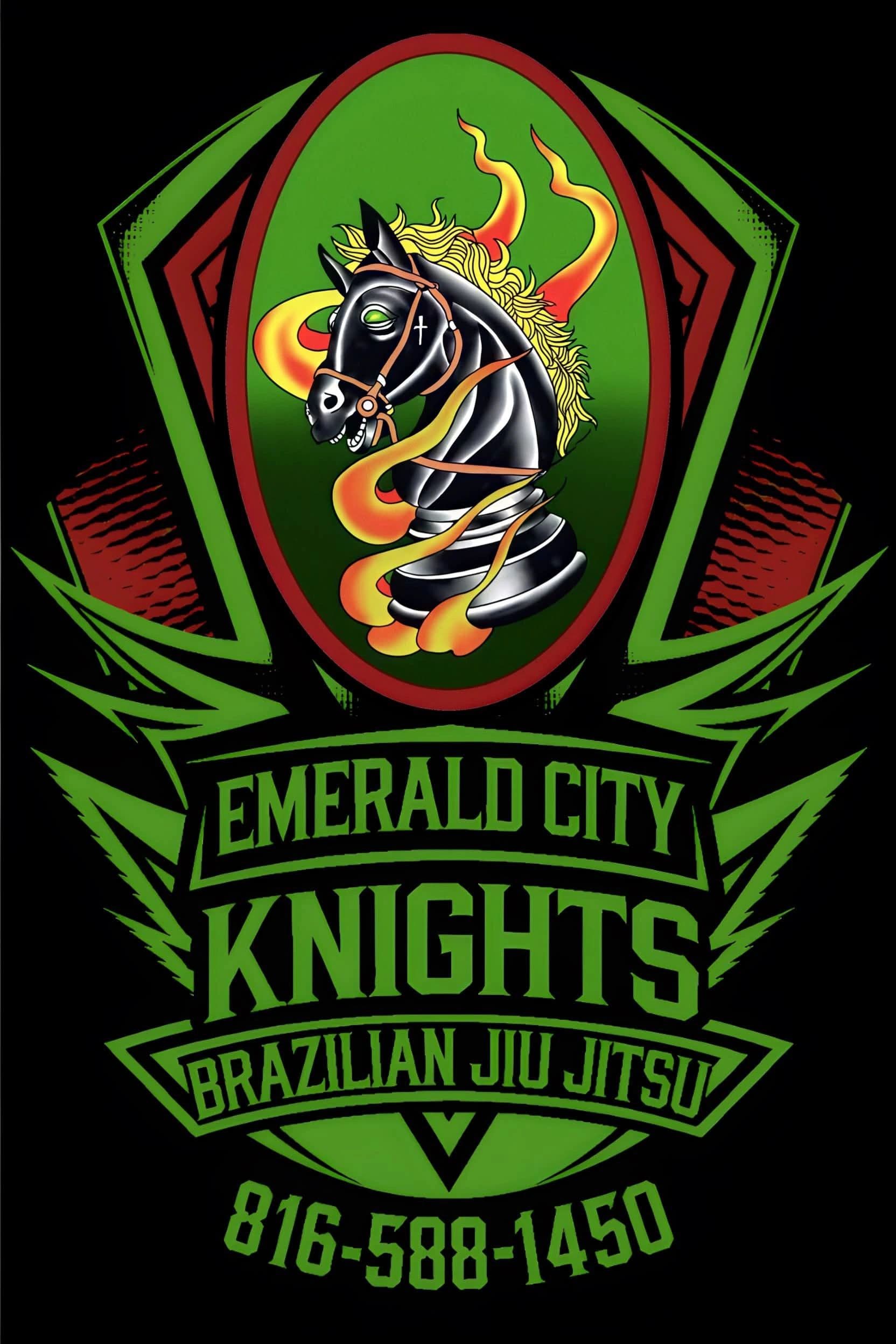 Emerald City Knights Brazillian Jiu Jitsu logo