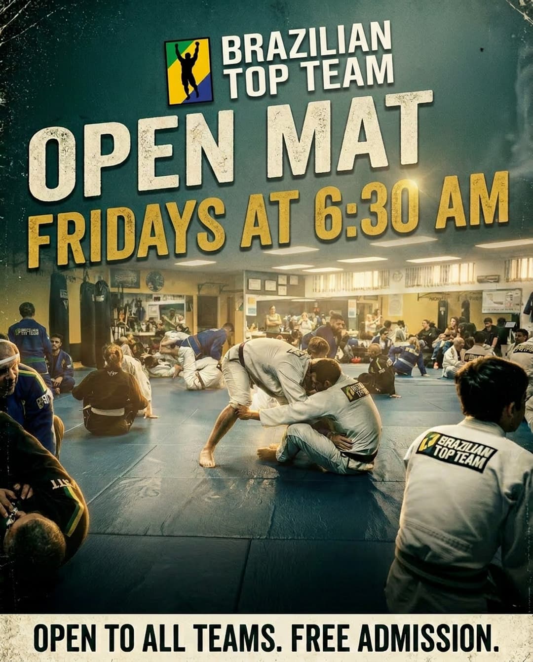 BTT Rise & Roll Open Mat