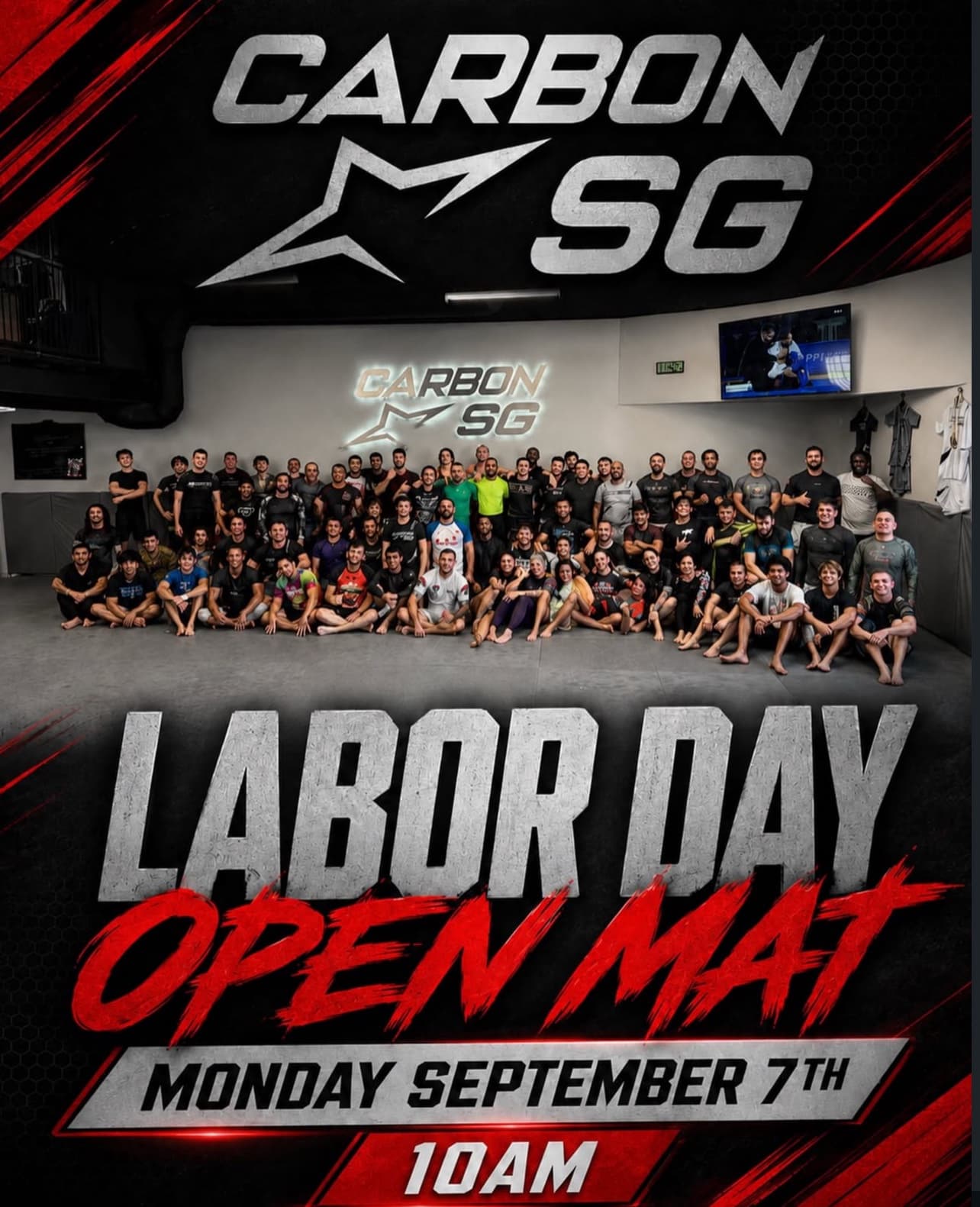 Carbon SG Labor Day Open Mat