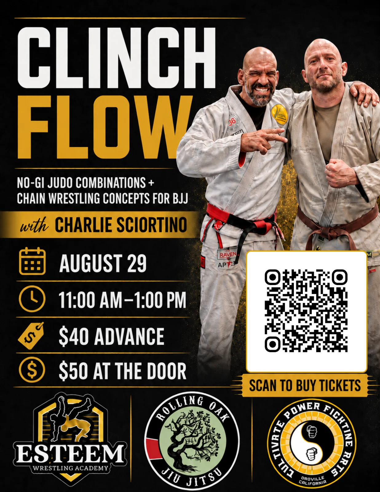 BJJ Takedowns & Chain Wrestling Seminar