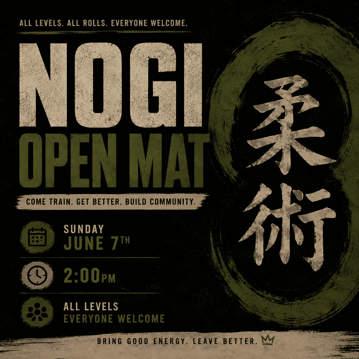 Sunday Community Open Mat