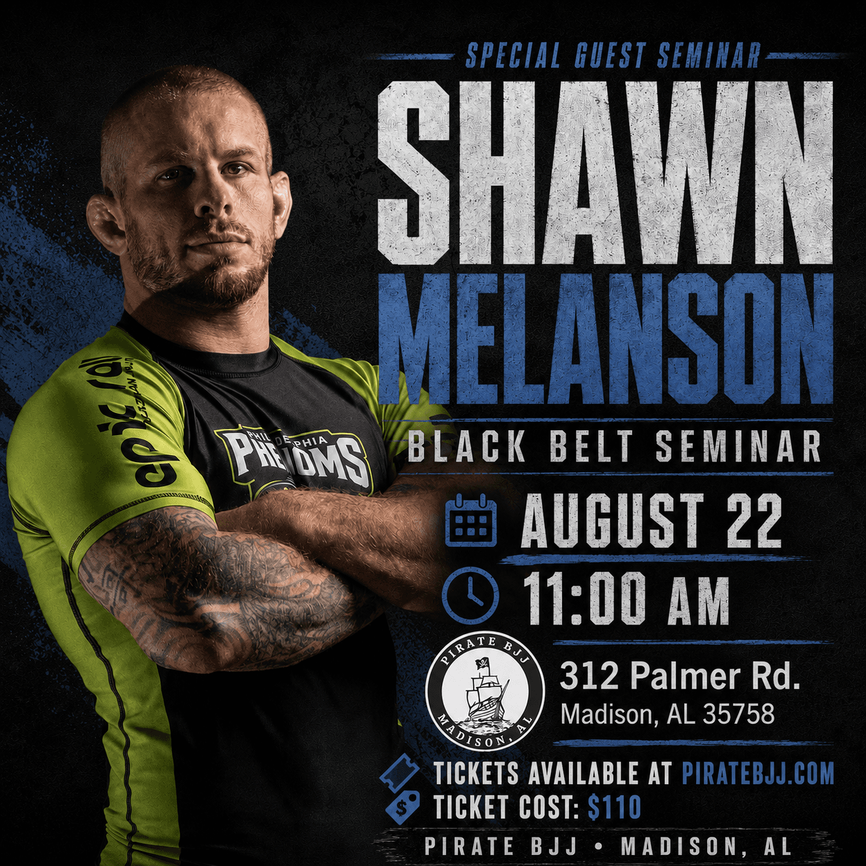 Shawn Melanson at Pirate BJJ