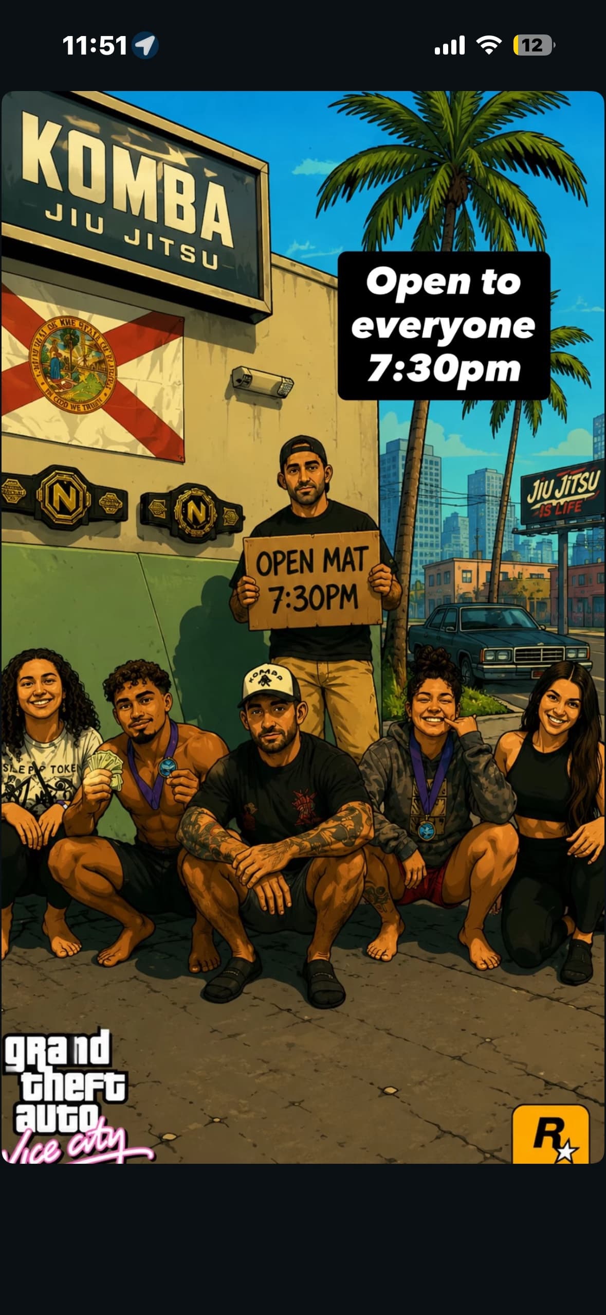 Komba Jiu Jitsu Open Mat