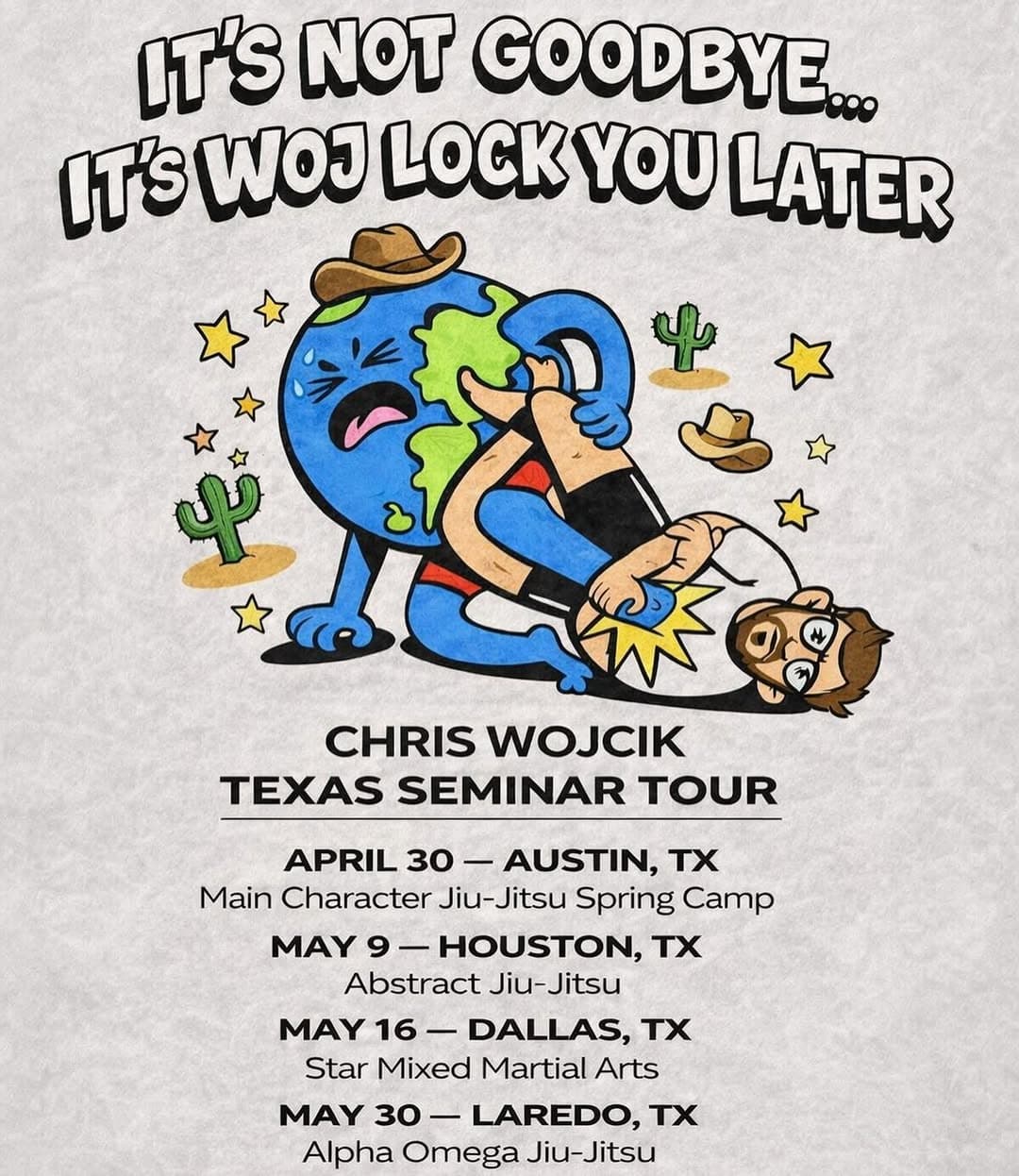 Chris Wojcik Texas Seminar Tour