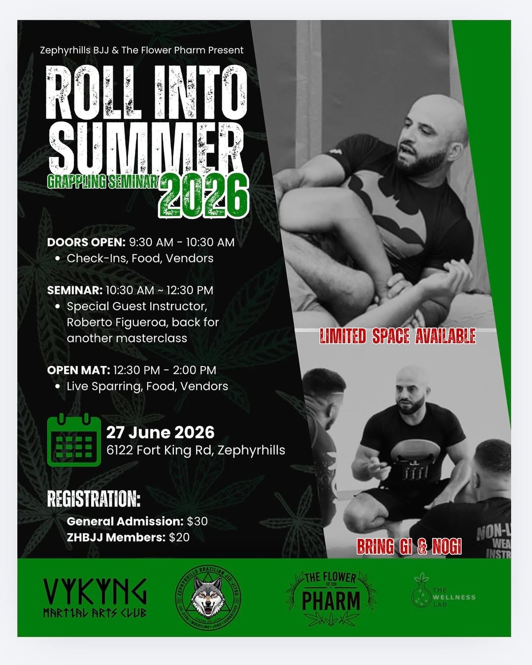 Roll Into Summer Grappling Seminar 2026