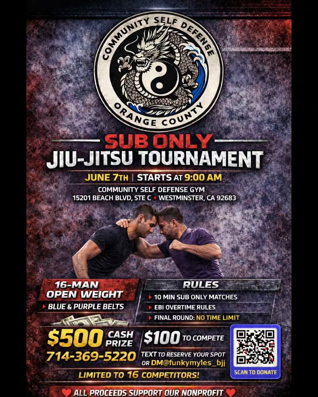 Sub Only Jiu-Jitsu Tournament