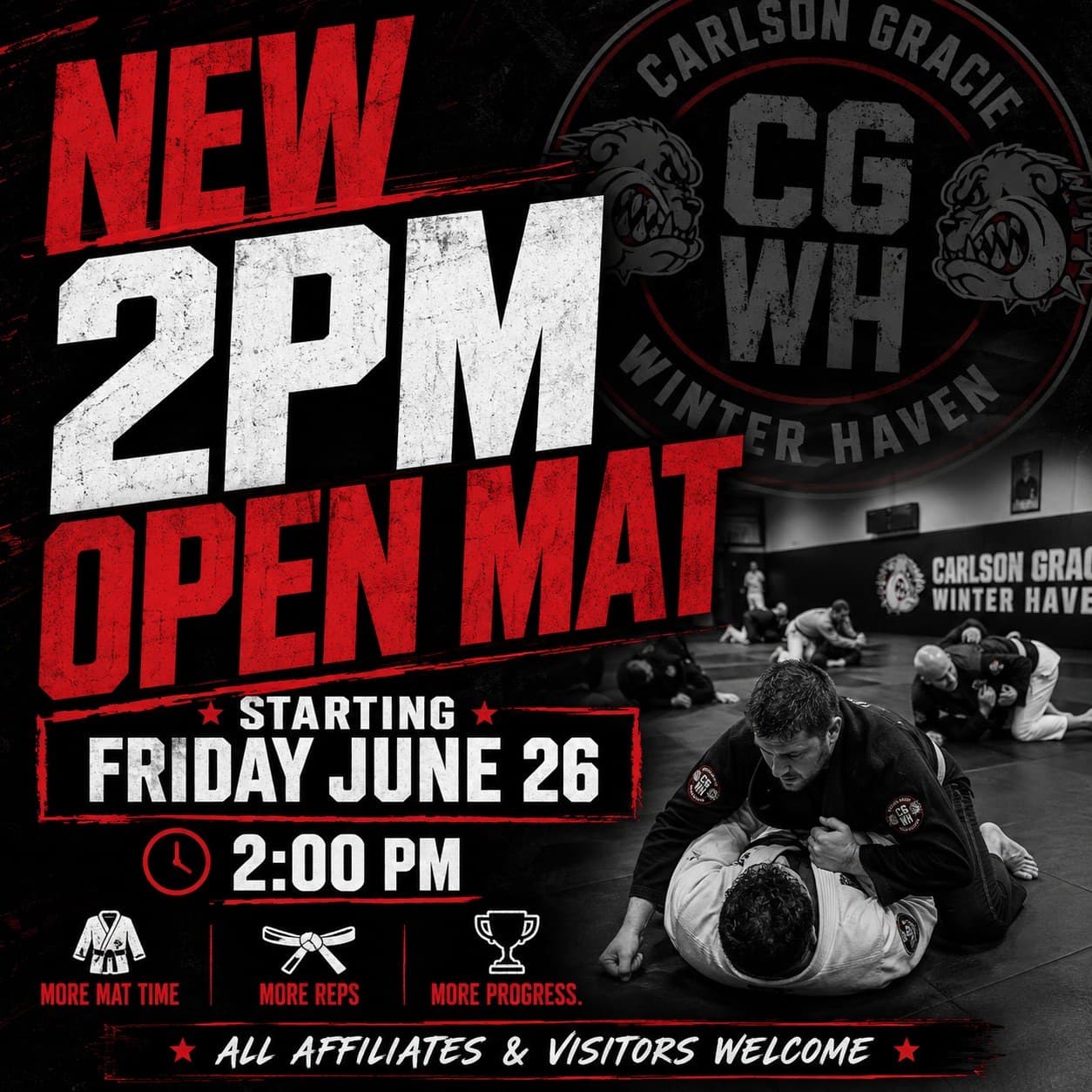 Carlson Gracie Winter Haven Friday Open Mat