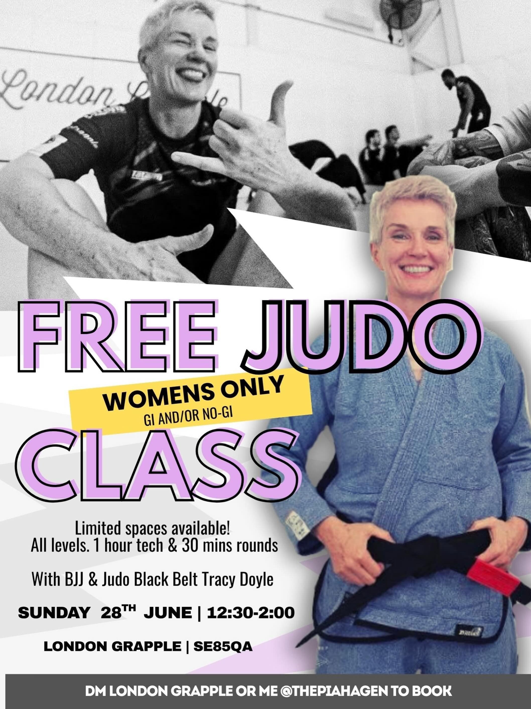 Free Judo Women's Class (London Grapple)
