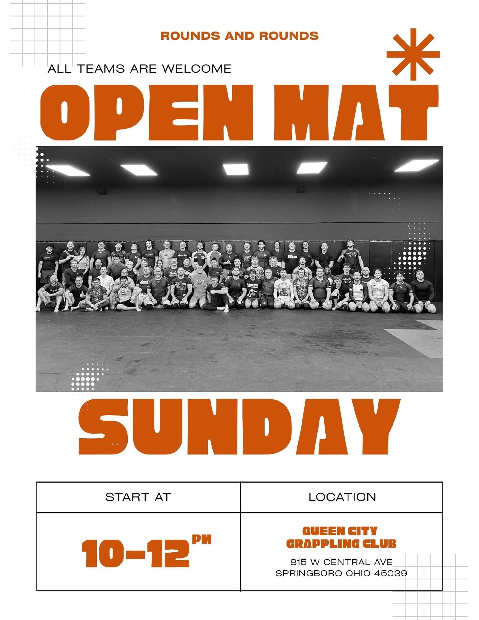 Sunday Open Mat