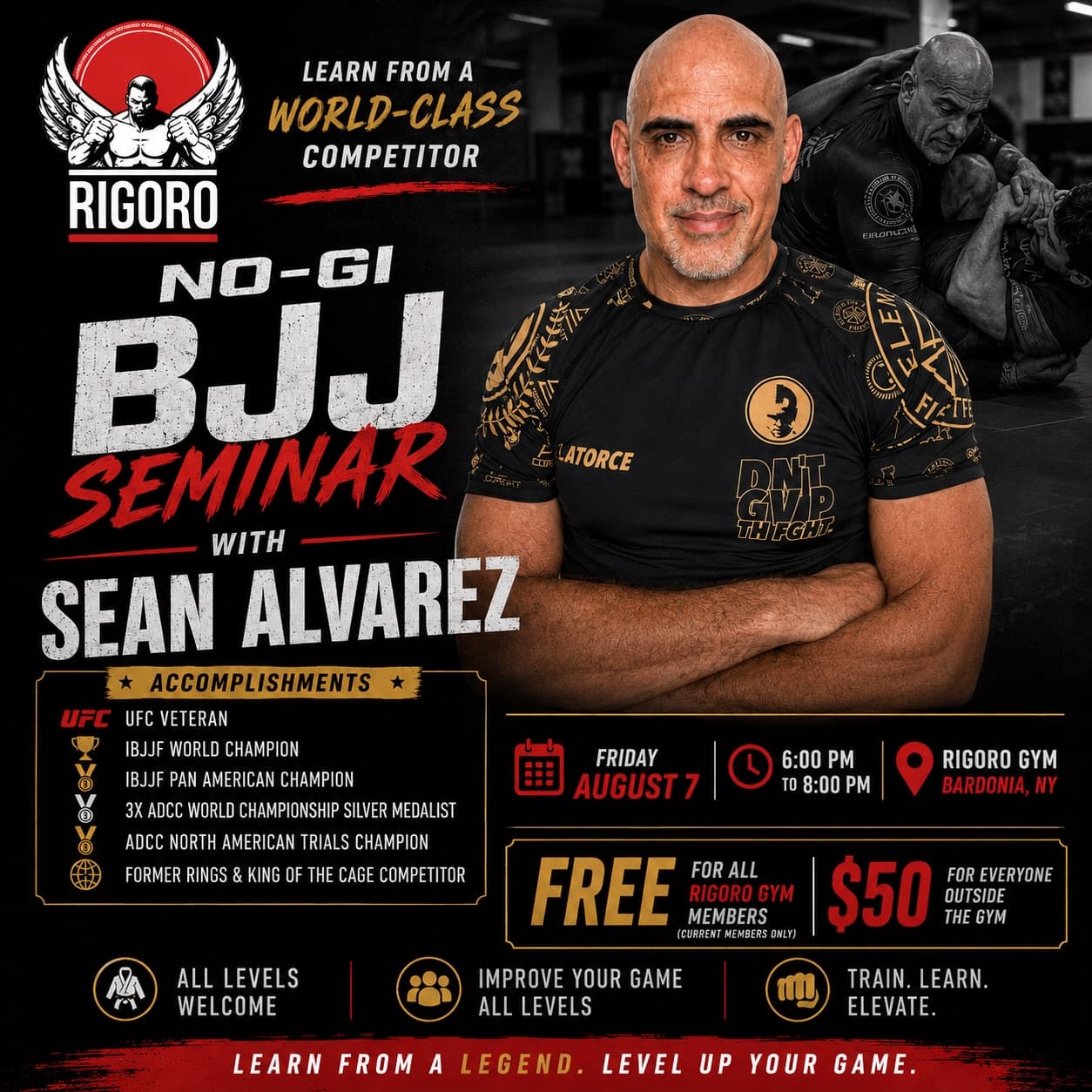 Sean Alvarez No-Gi Seminar