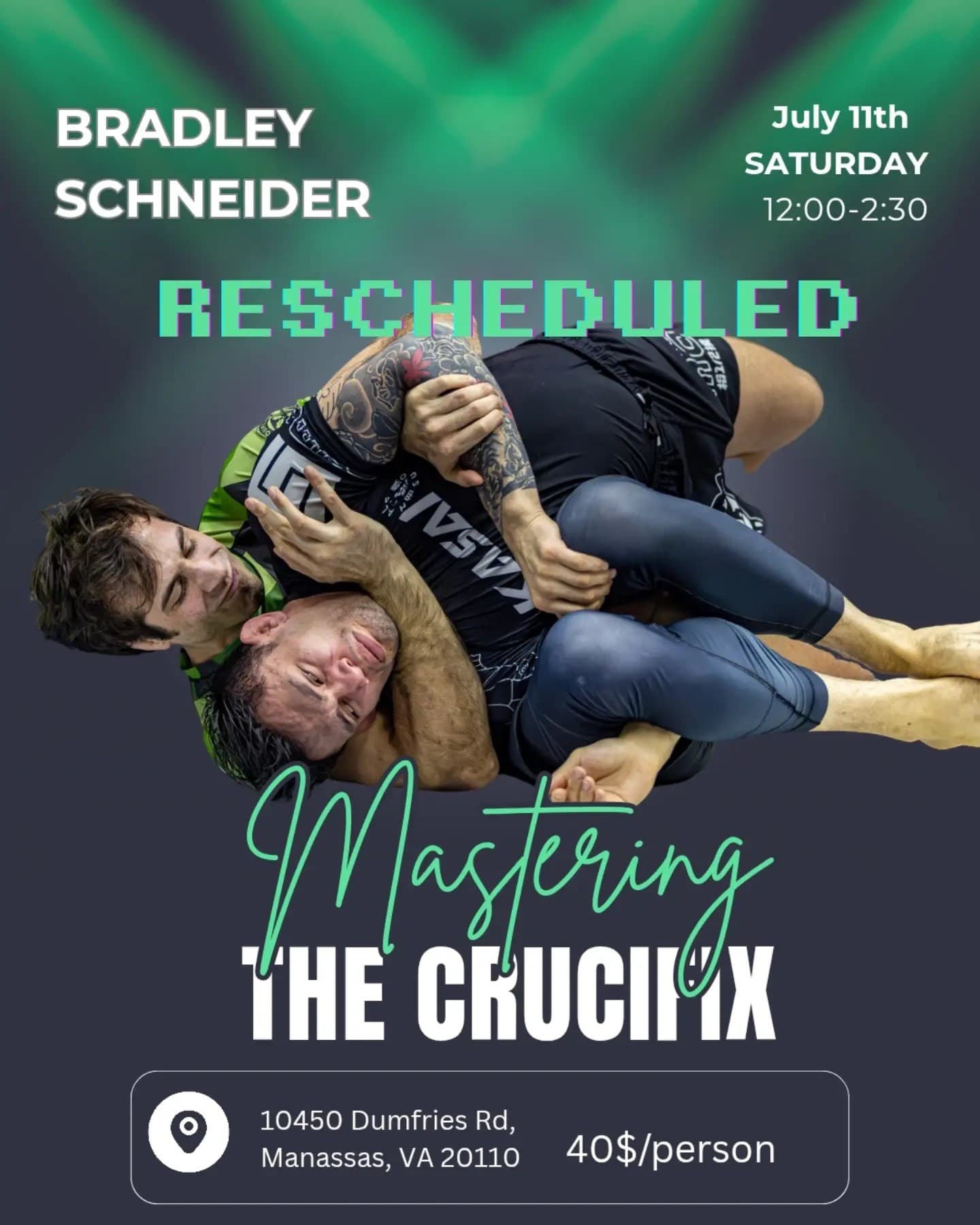 Mastering the Crucifix Seminar with Bradley Schneider