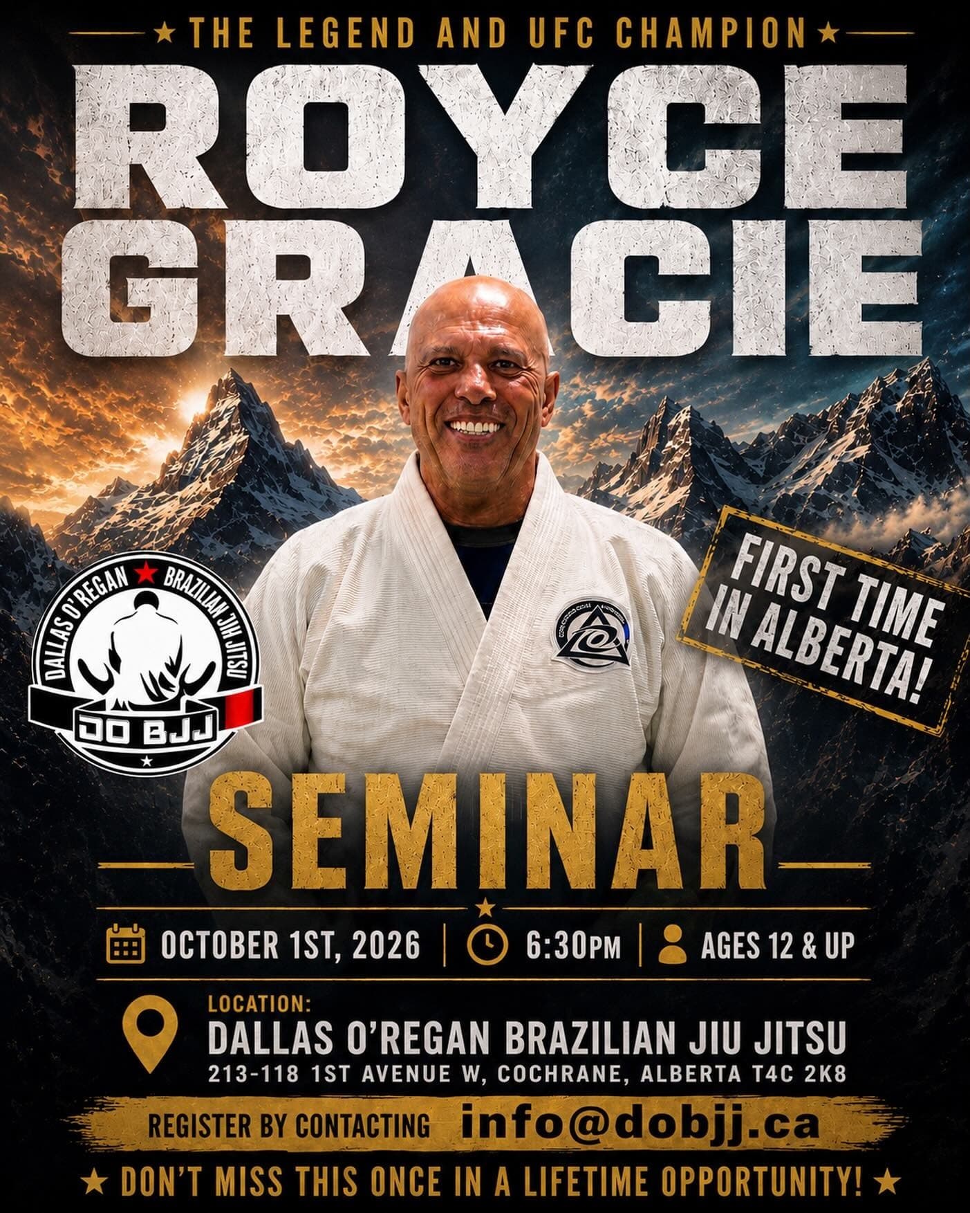 Royce Gracie Seminar (Dallas O'Regan)
