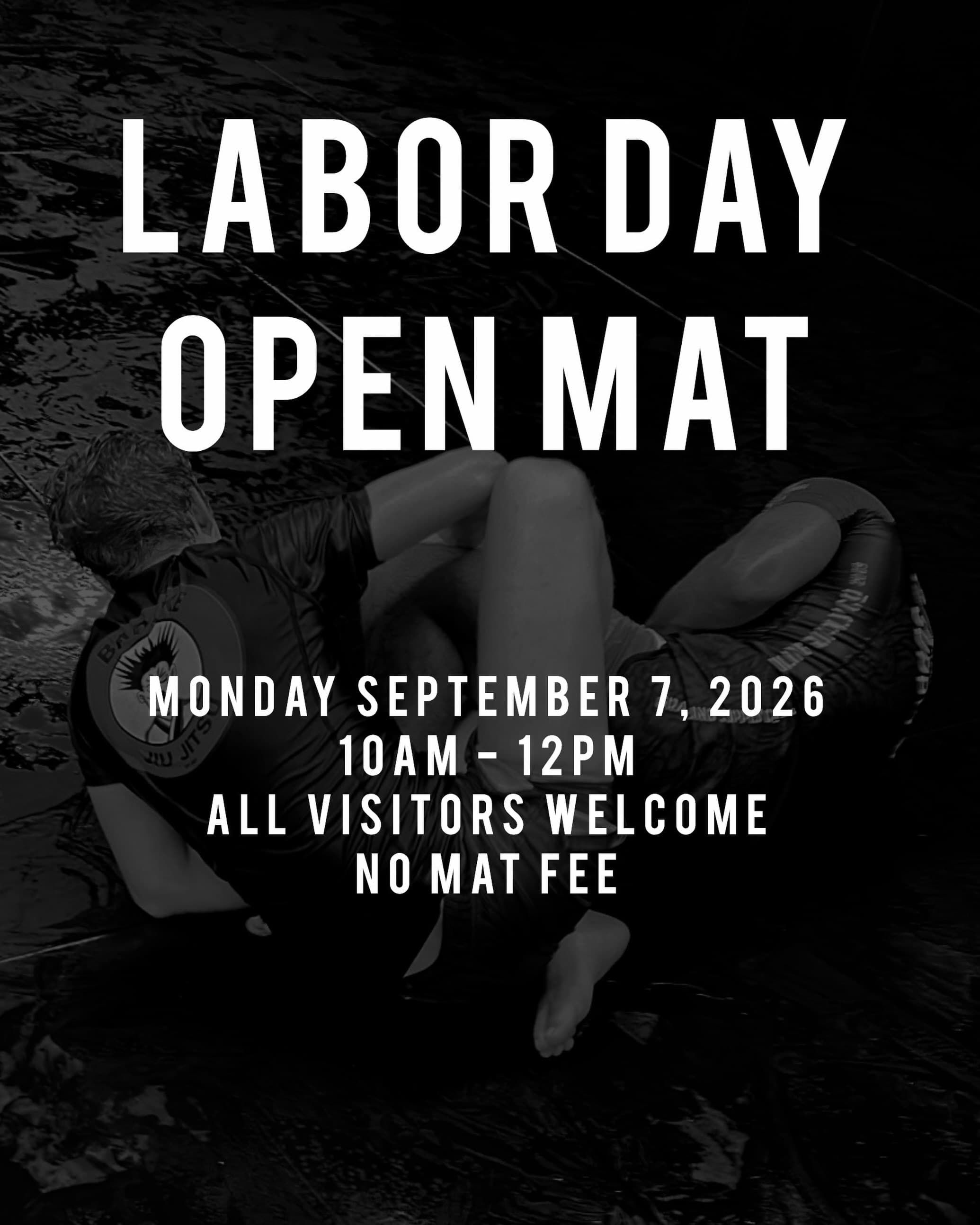 Labor Day Open Mat