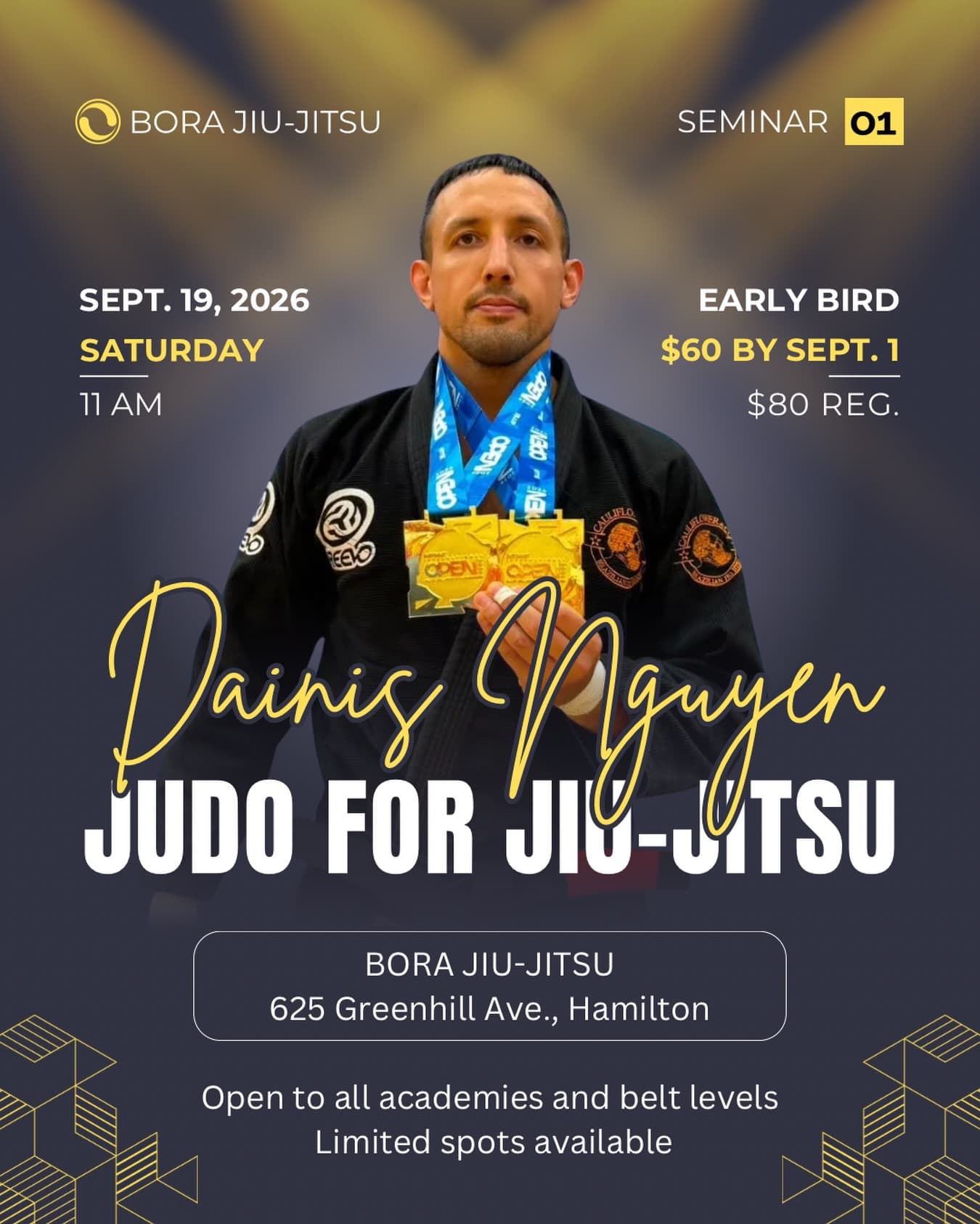 Judo for Jiu-Jitsu with Dainis Nguyen