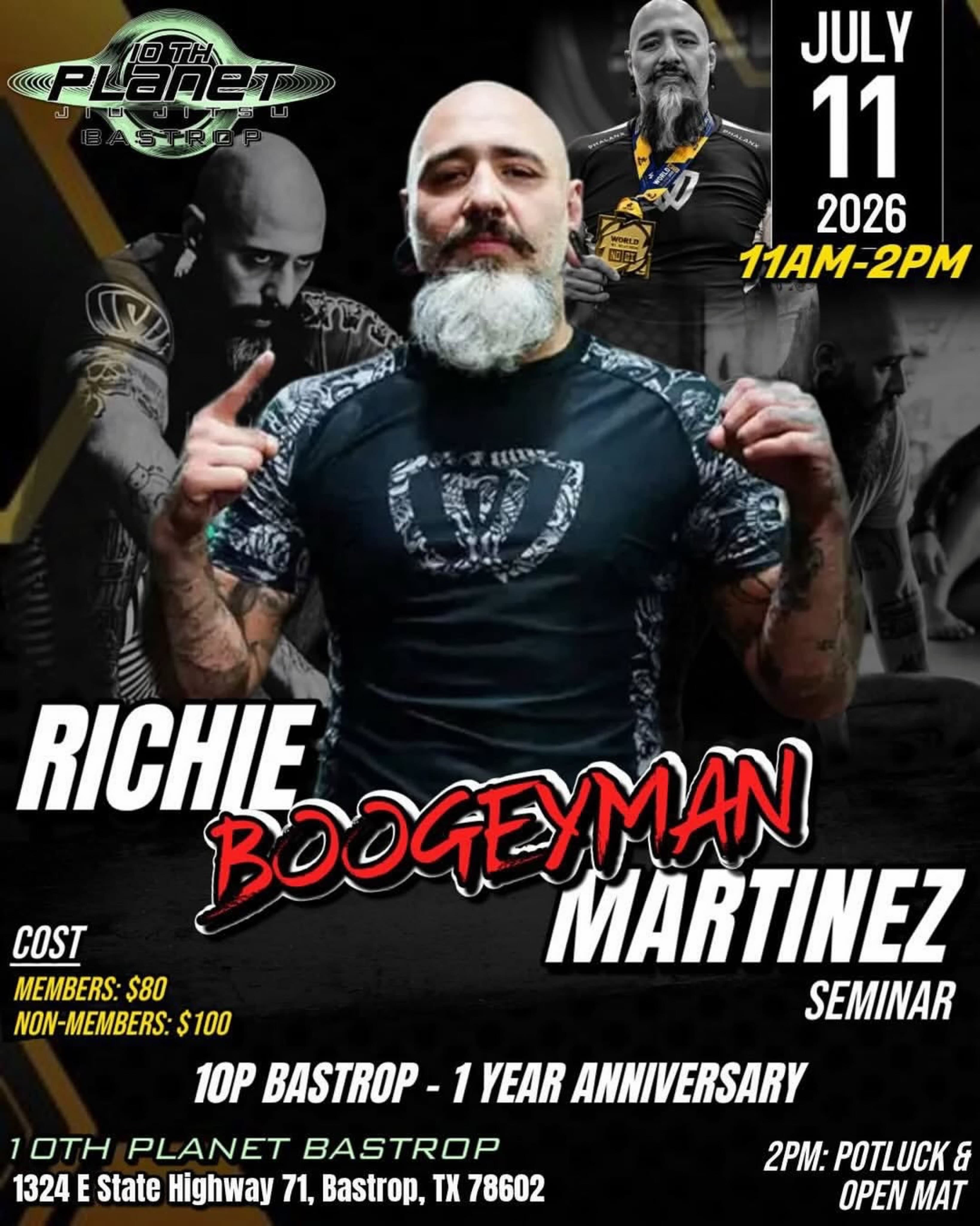 Richie Boogeyman Martinez Seminar