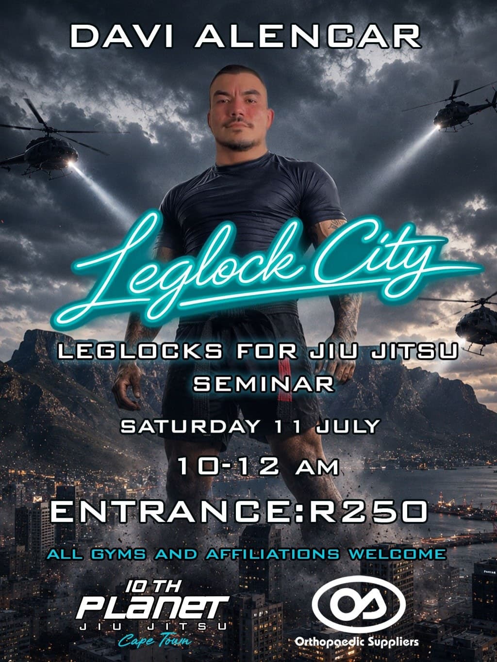 Davi Alencar - Leglocks for Jiu Jitsu Seminar