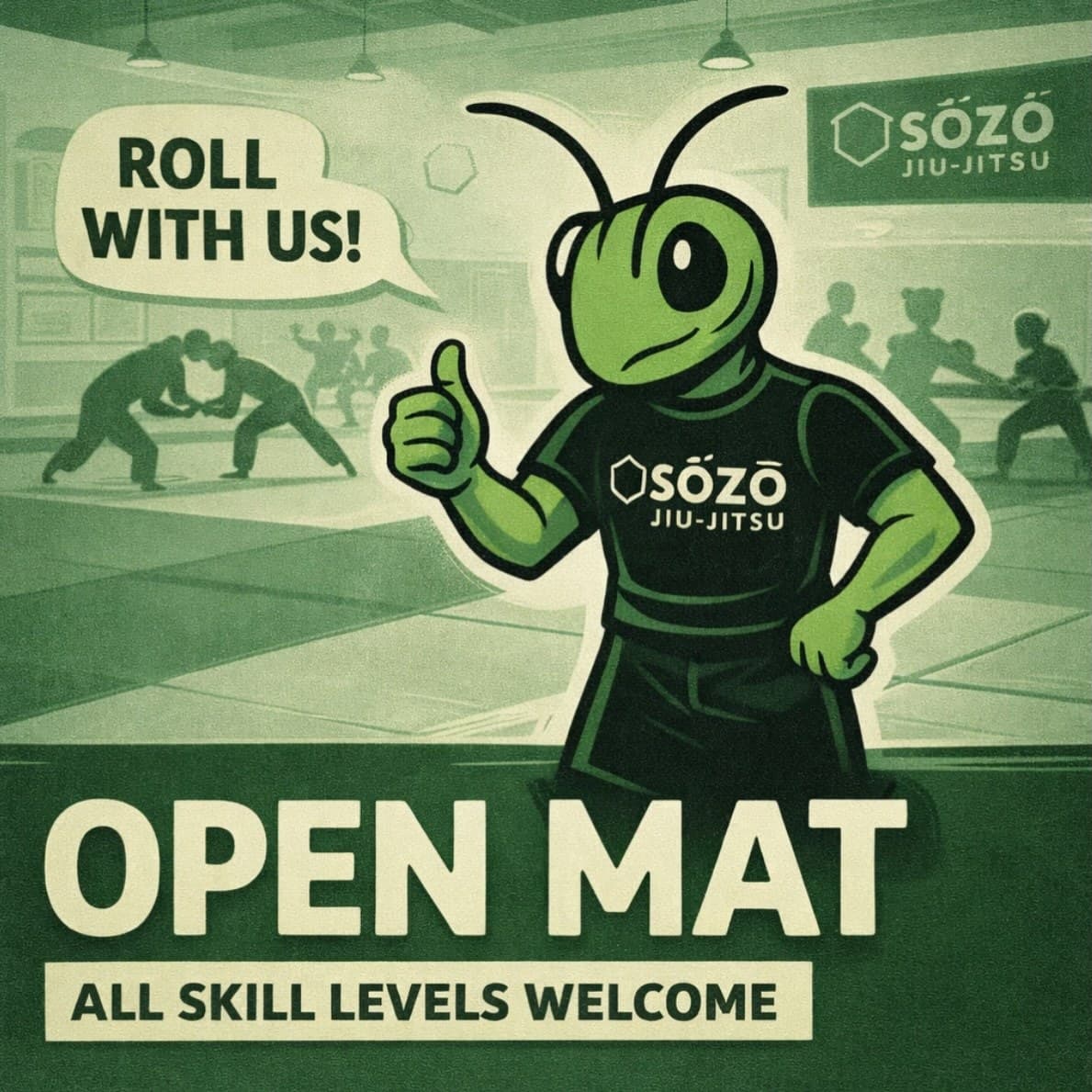 Sozo Jiu-Jitsu Monthly Open Mat