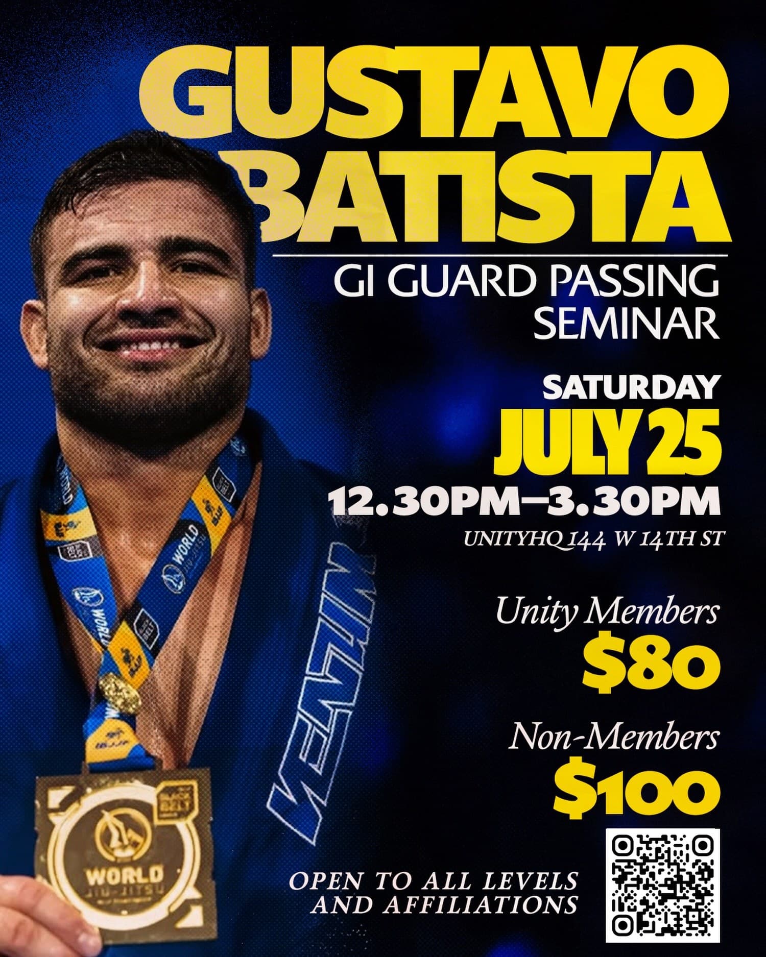 Gustavo Batista - Gi Guard Passing Seminar