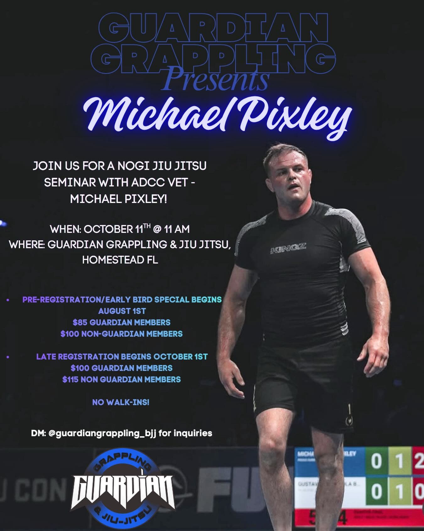 Michael Pixley No-Gi Seminar