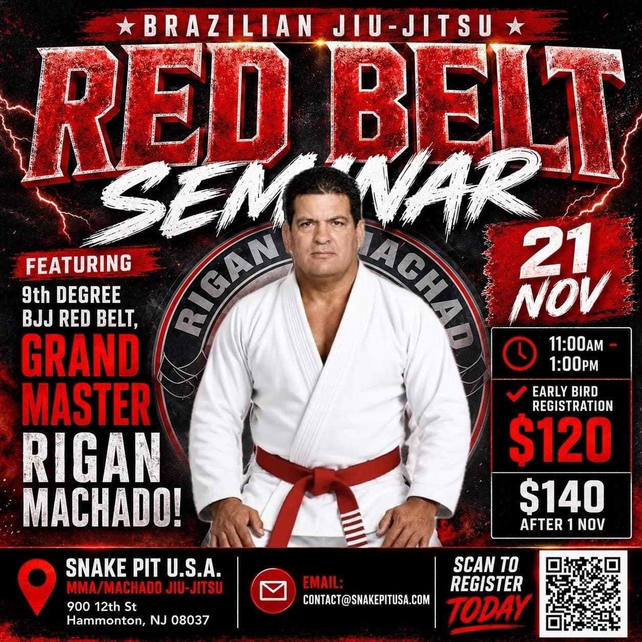 Rigan Machado Seminar (Snake Pit USA)