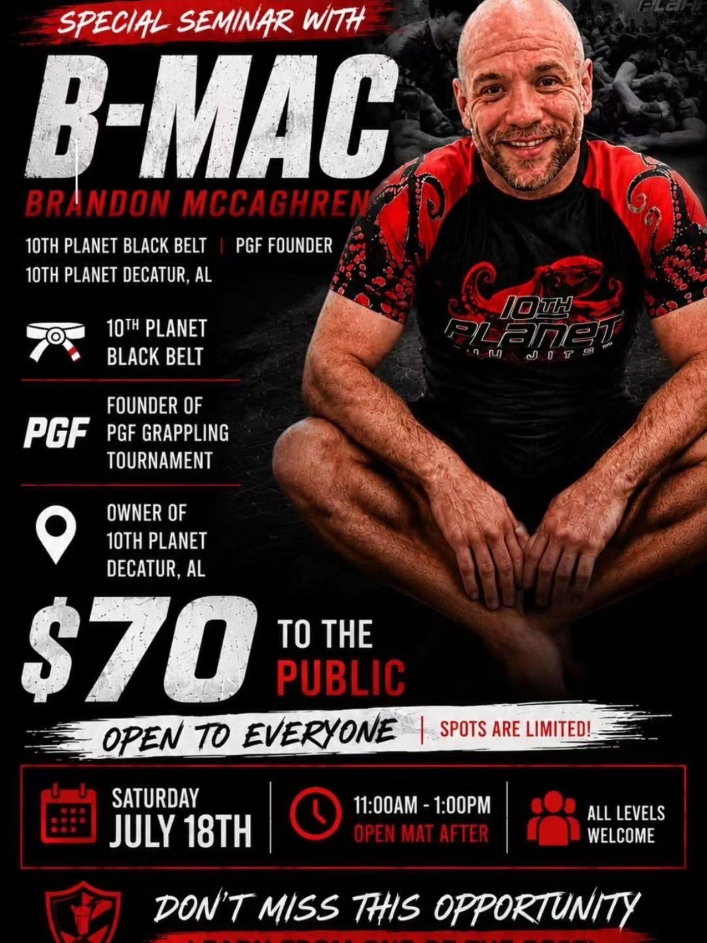 B-Mac Seminar with Brandon McCaghren