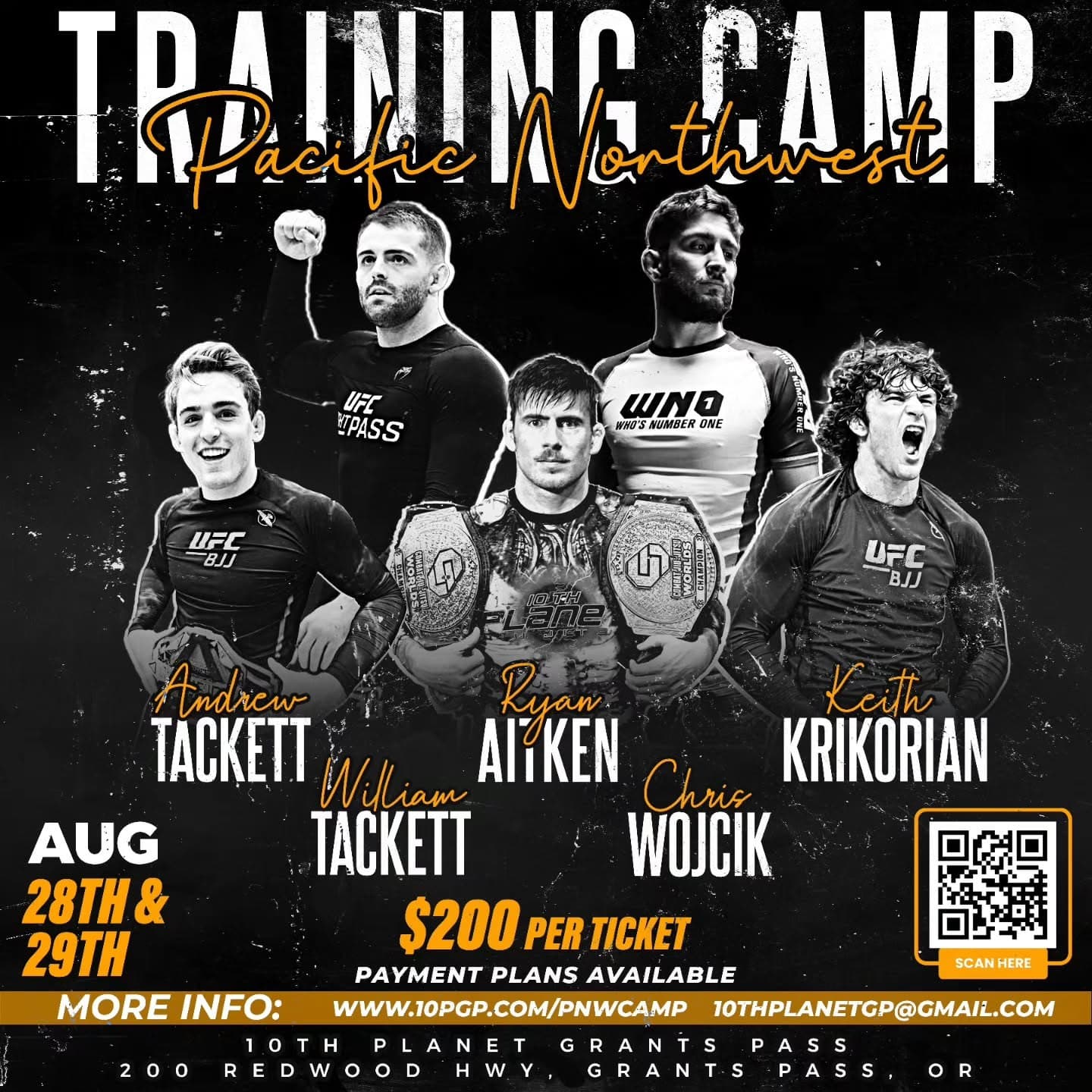 PNW Training Camp (10th Planet Grants Pass)