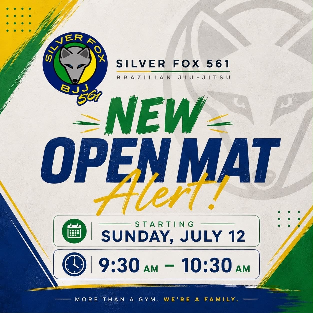 Silver Fox 561 New Open Mat