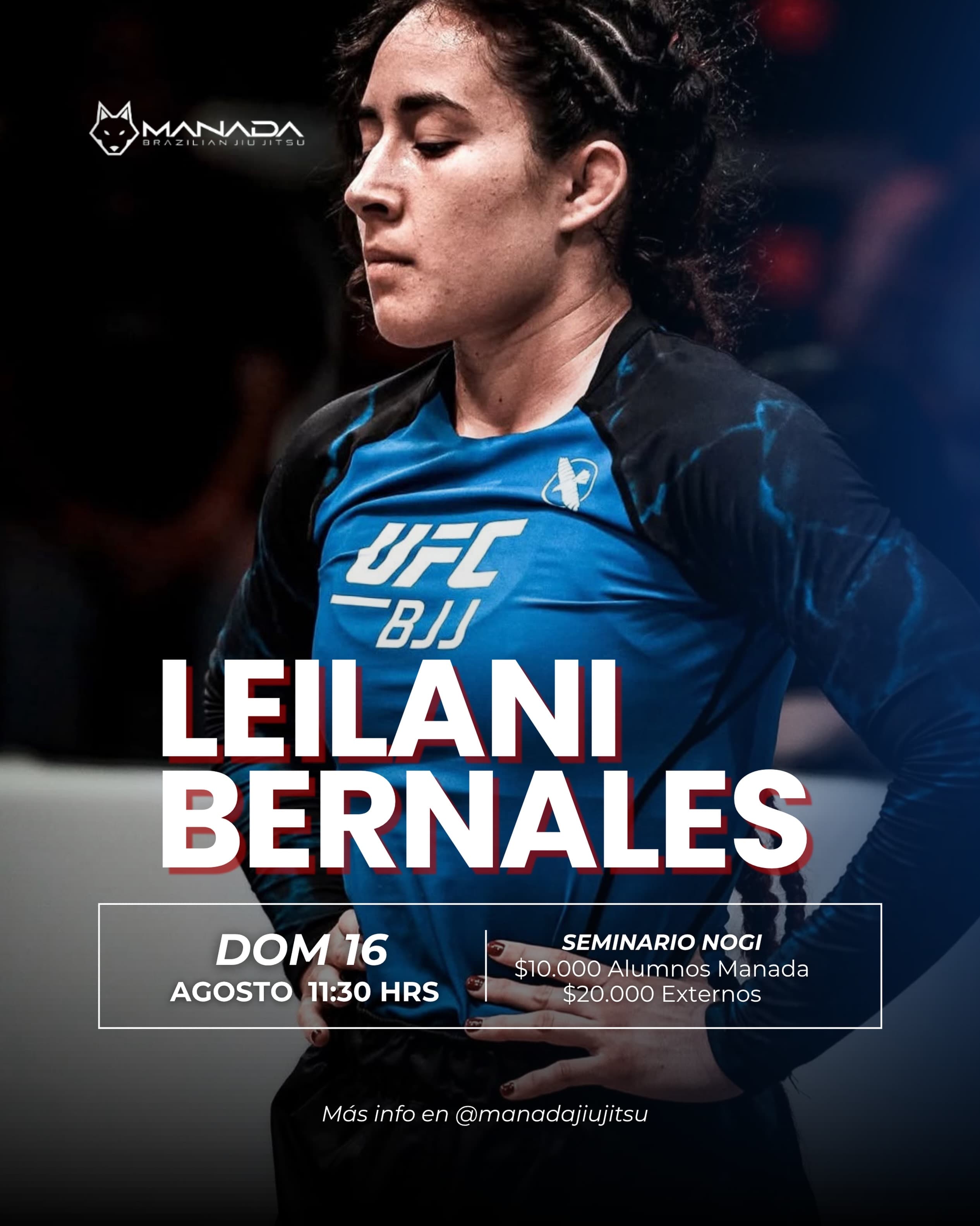 Leilani Bernales No-Gi Seminar at Manada