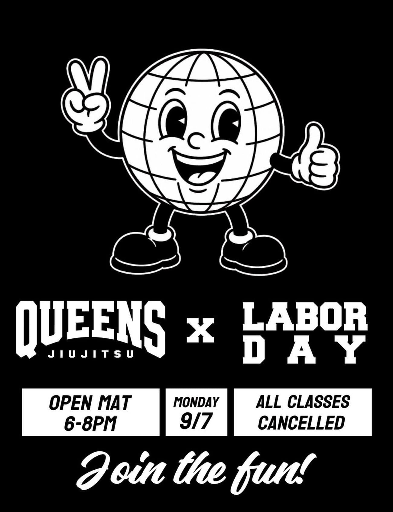 Labor Day Open Mat