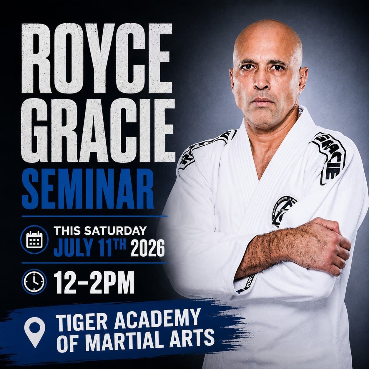 Royce Gracie Seminar at Tiger Academy of Martial Arts
