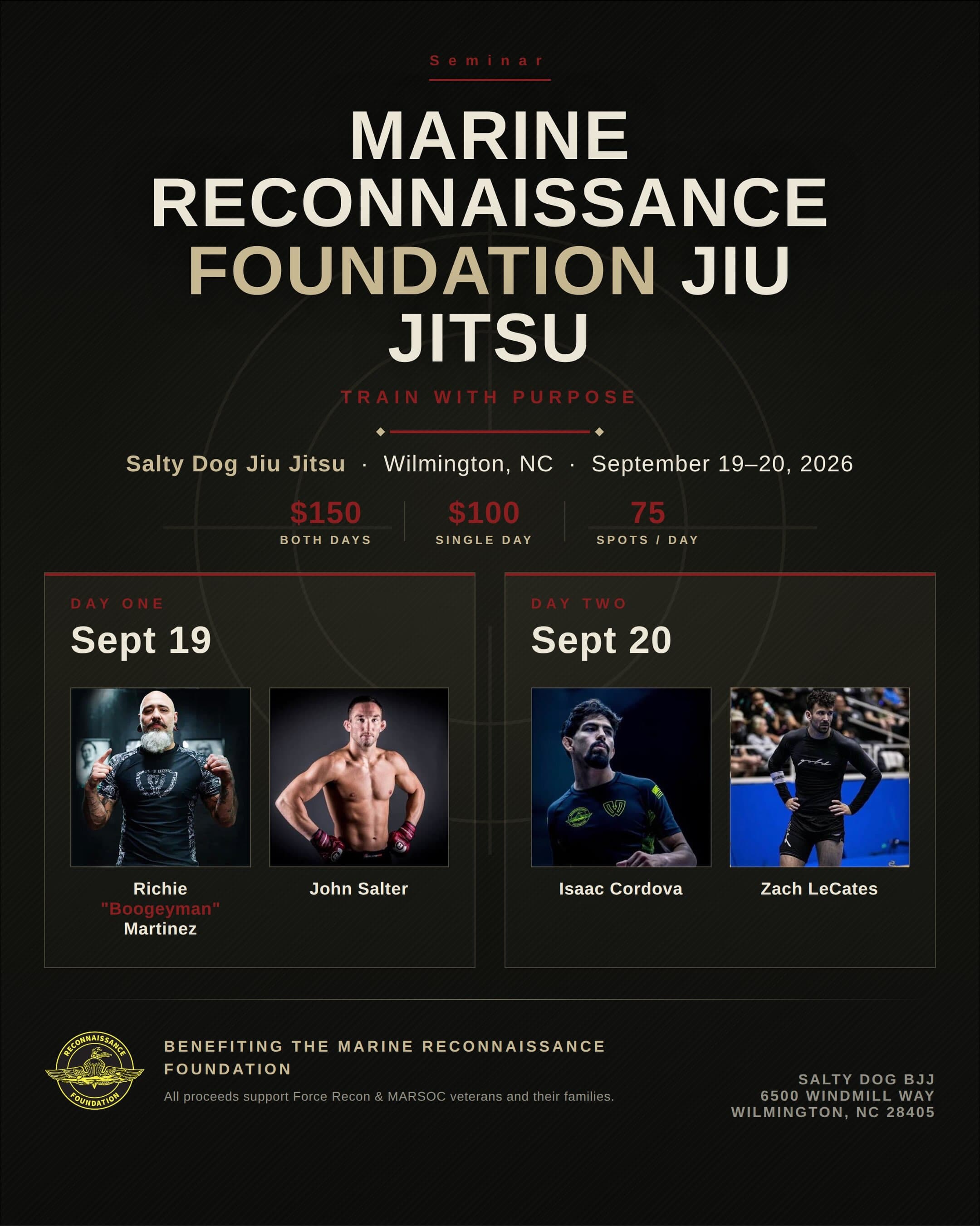 Marine Reconnaissance Foundation Jiu Jitsu Seminar