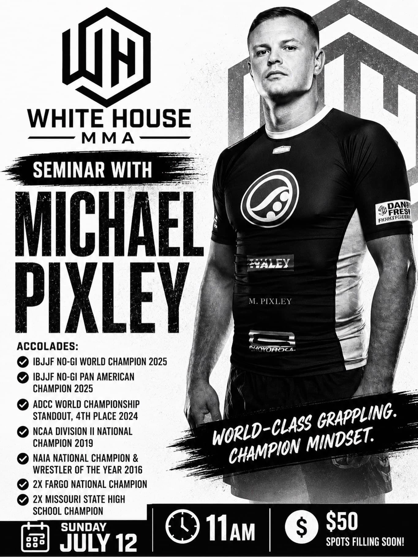 Michael Pixley No-Gi Seminar
