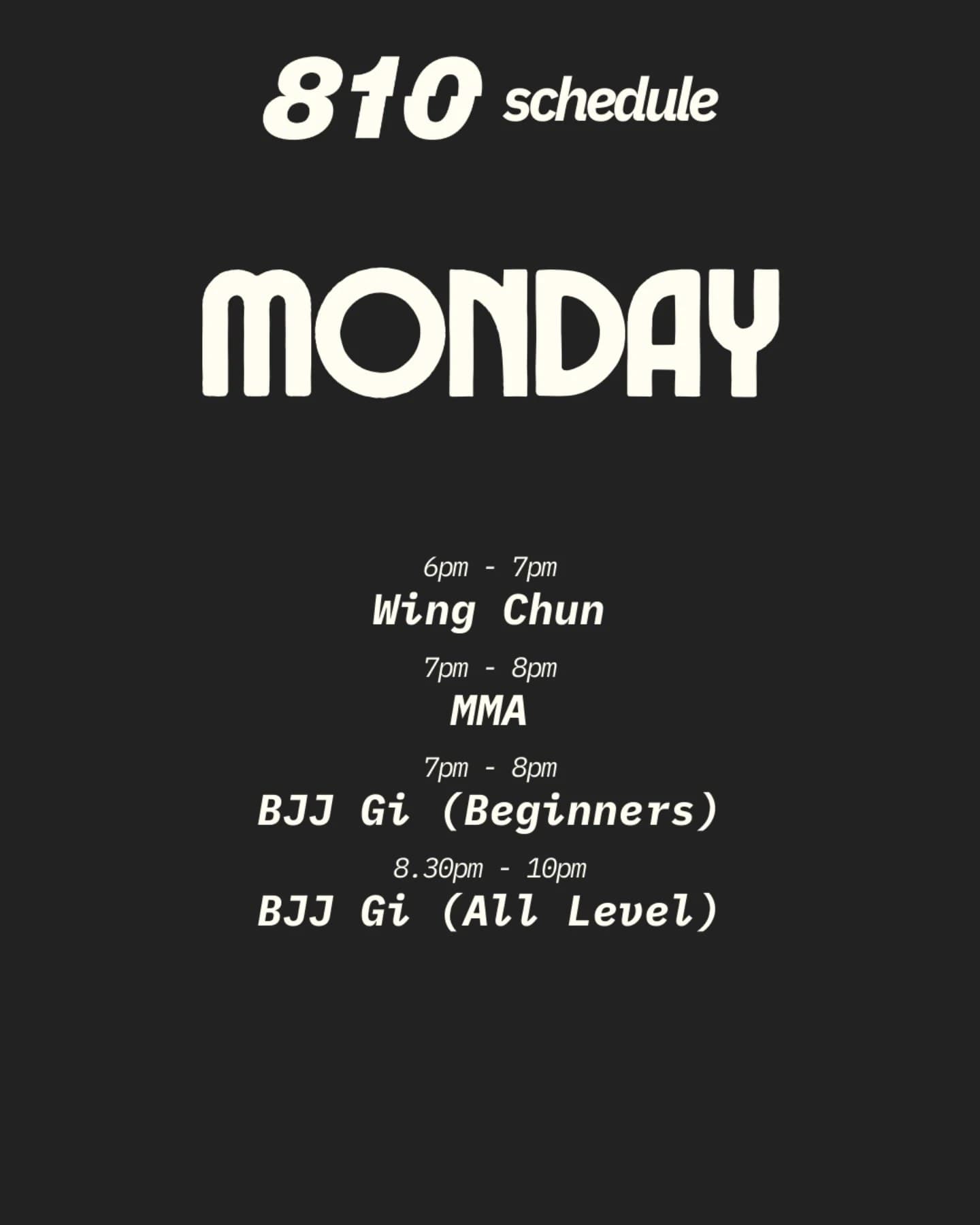 810 Martial Arts Weekly Open Mat