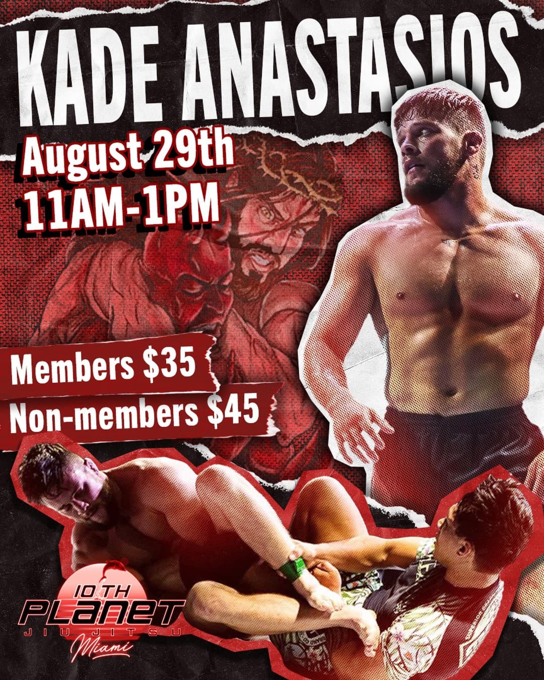 Kade Anastasios Seminar at 10th Planet Miami