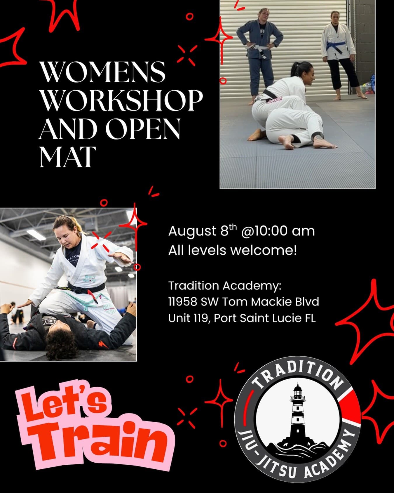 Women's Workshop & Open Mat at Tradition Jiu-Jitsu Academy