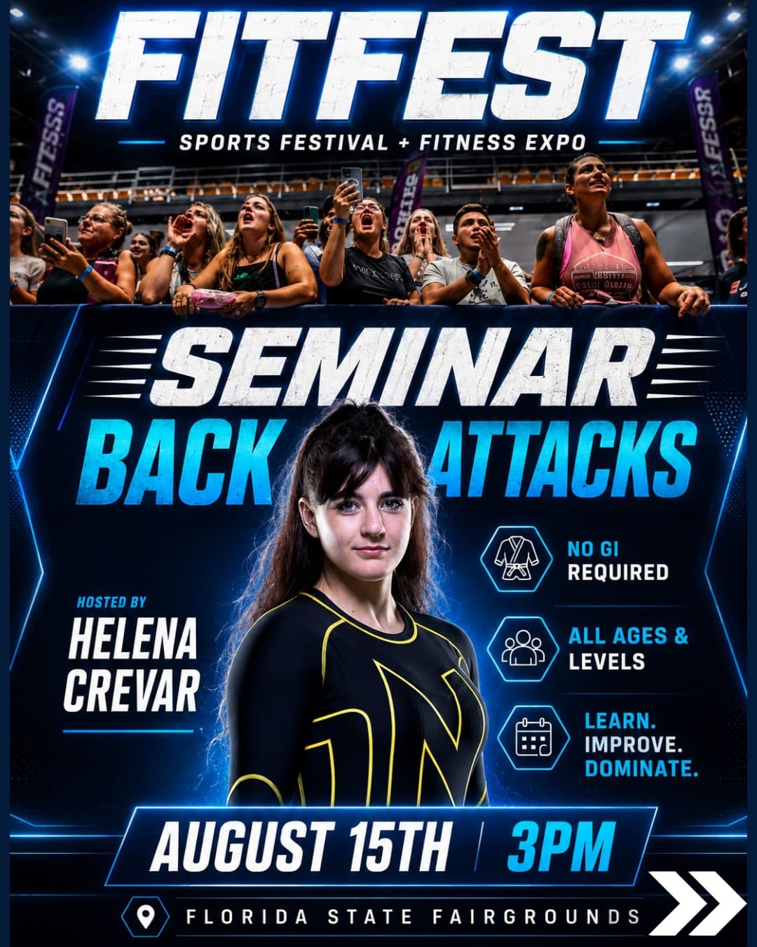 FitFest 2026: Back Attacks Seminar with Helena Crevar