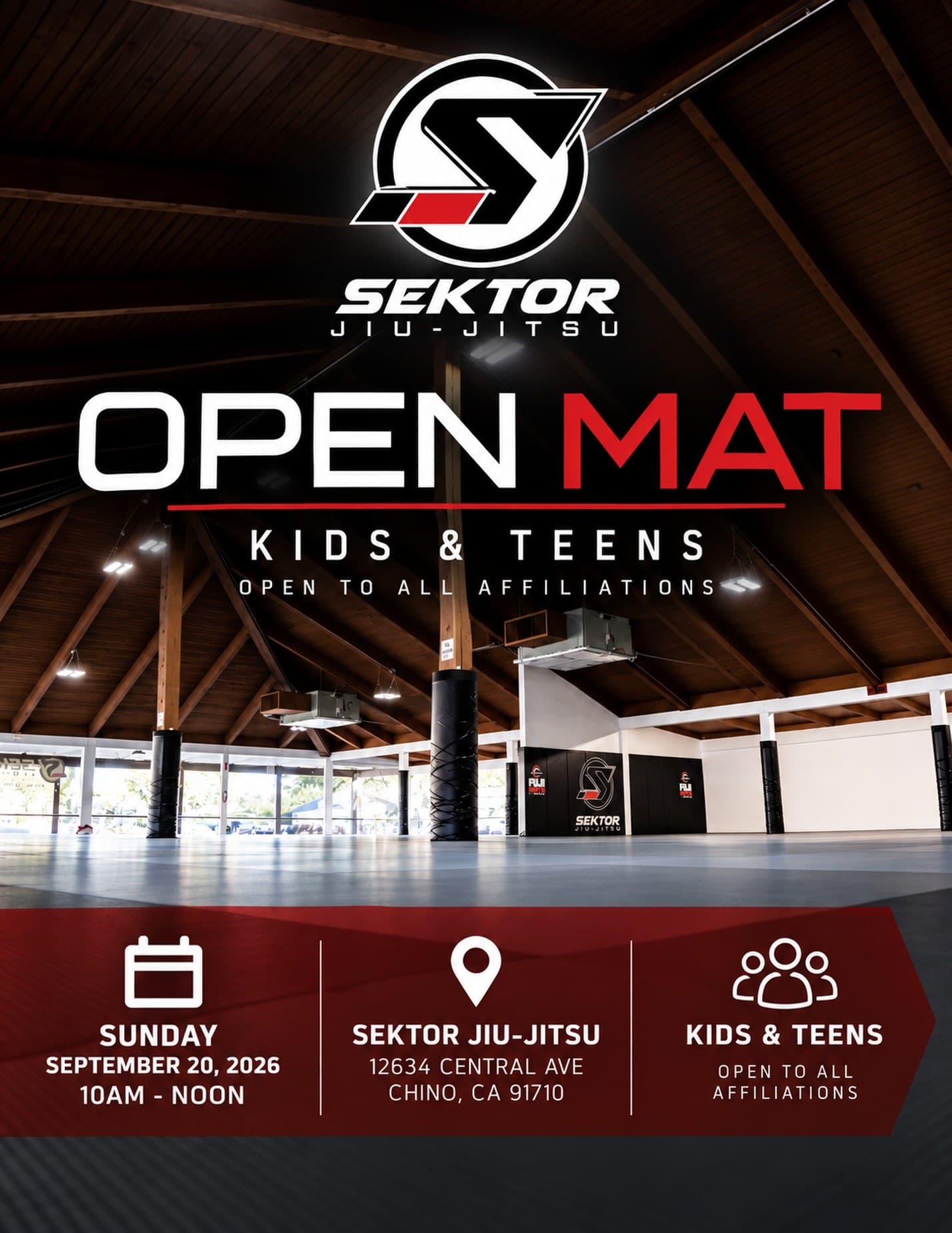 Sektor Jiu-Jitsu Kids & Teens Open Mat