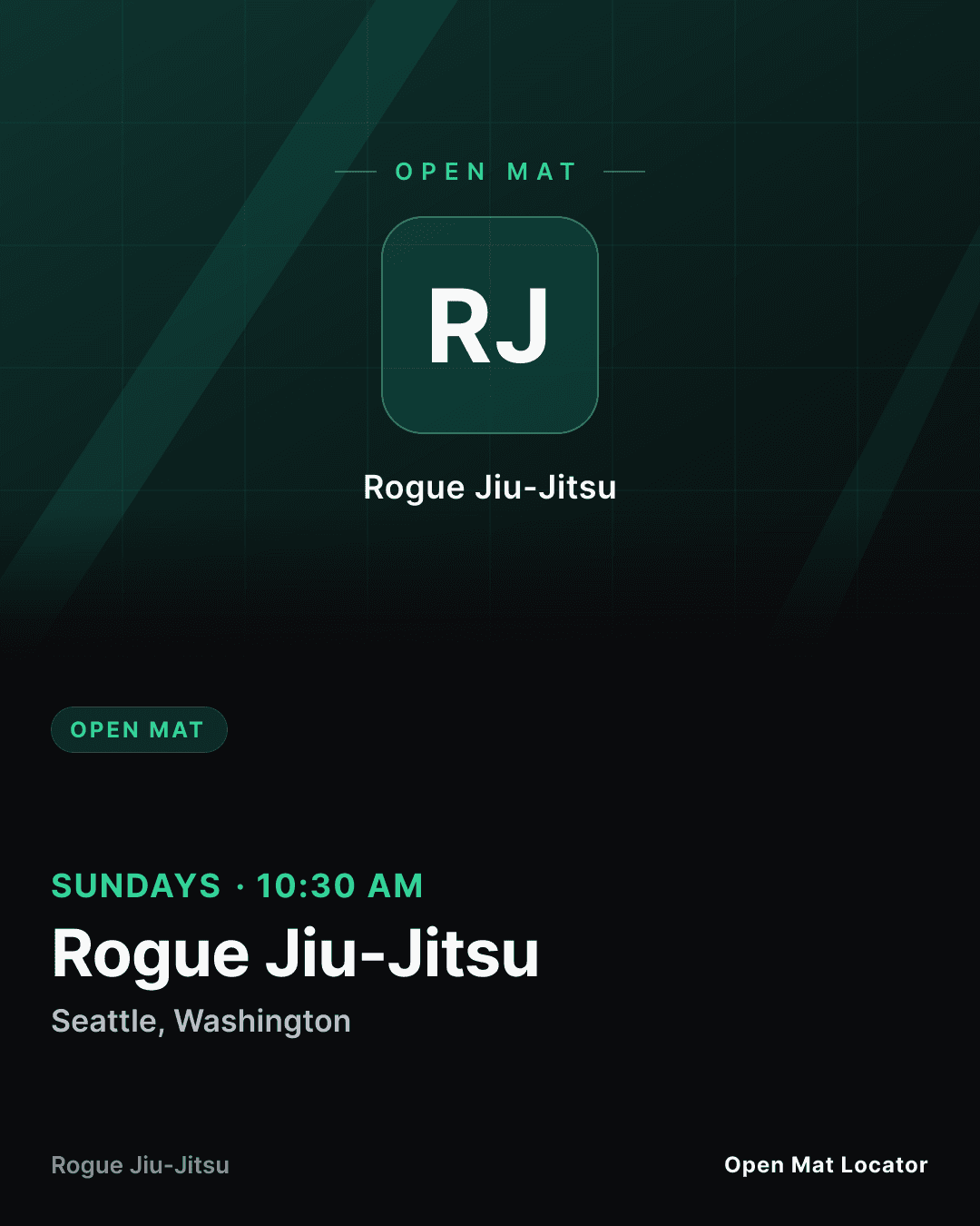 Rogue Jiu-Jitsu Open Mat