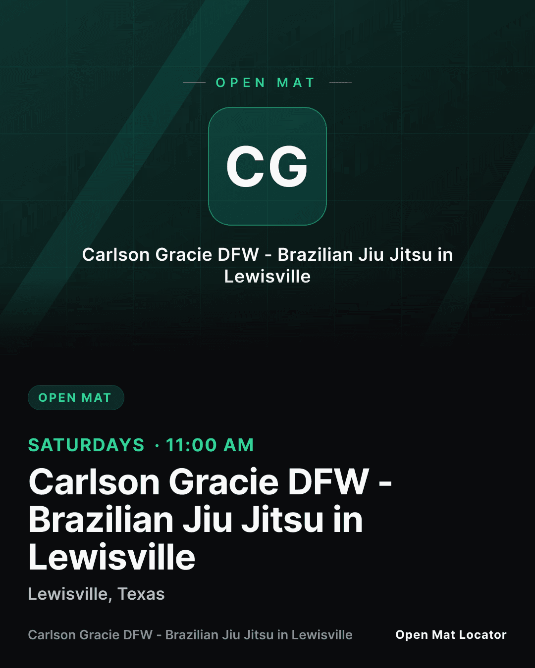 Open Mat