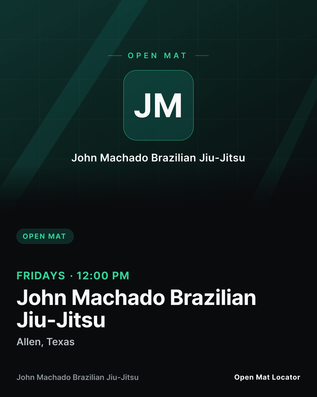 Open Mat