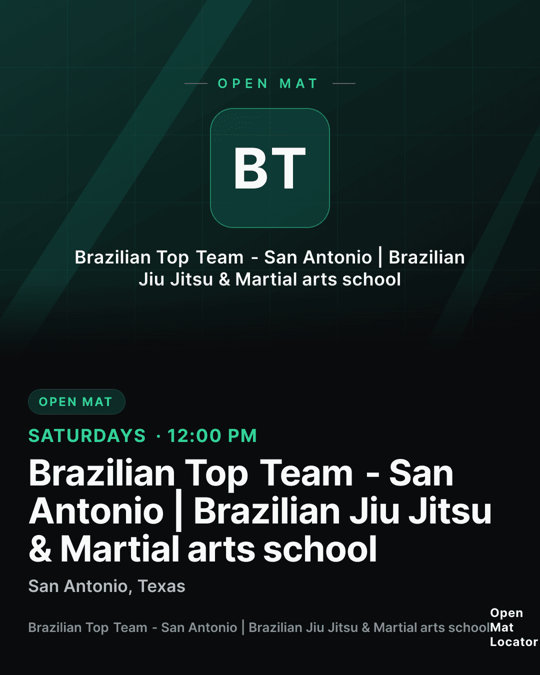 Open Mat