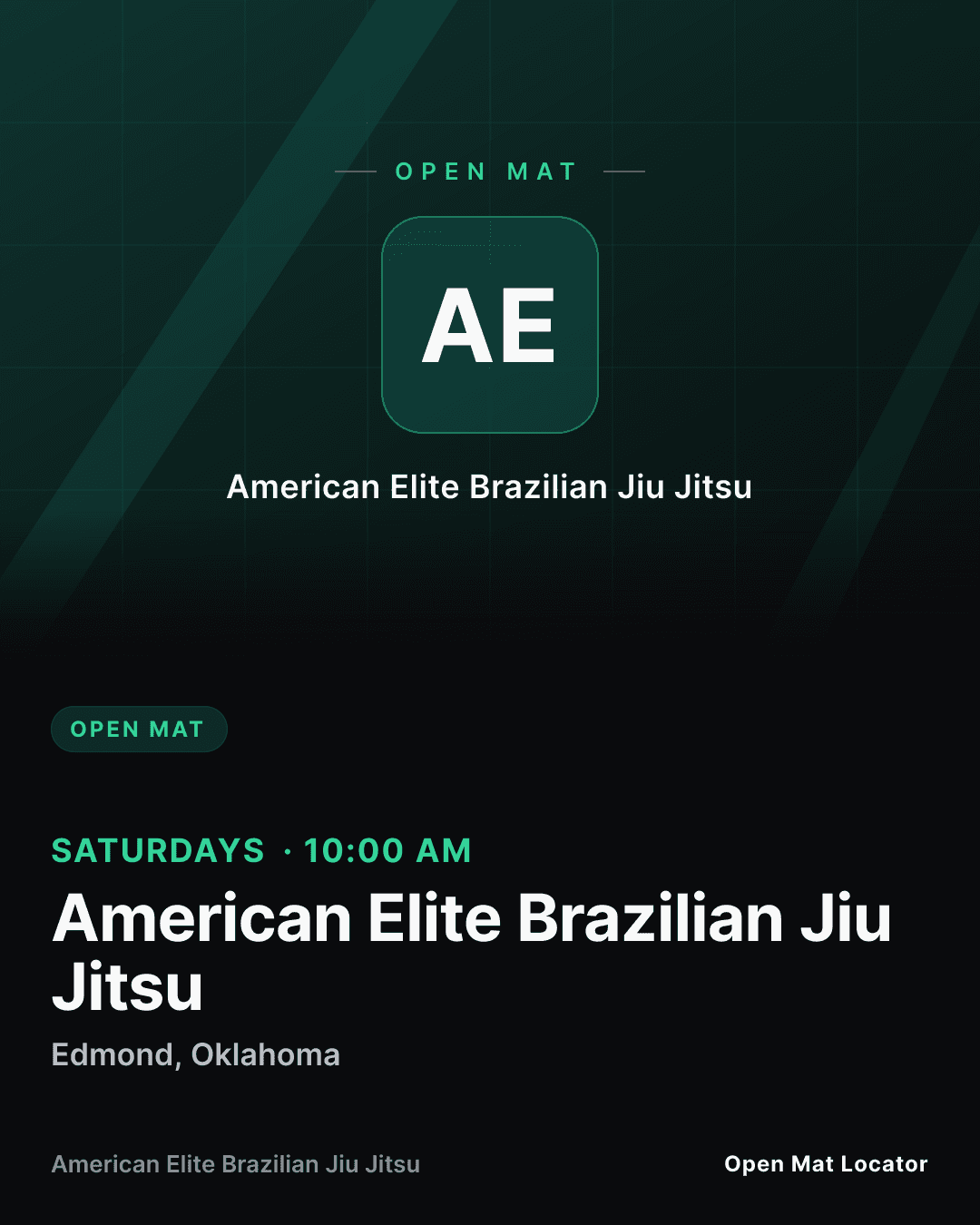 Adult BJJ Open Mat