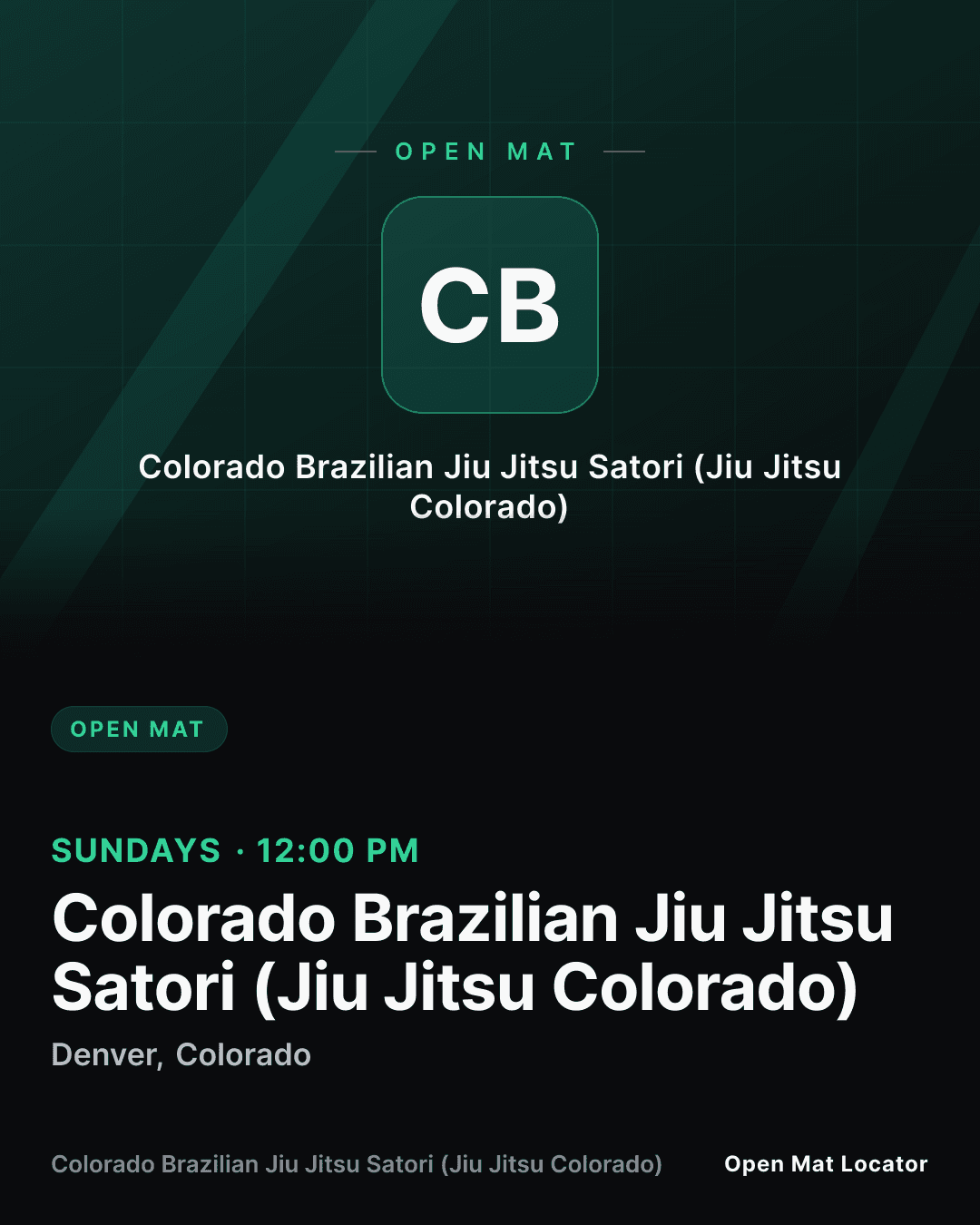 Open Mat
