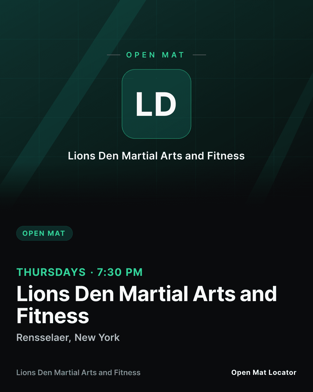 Open Mat