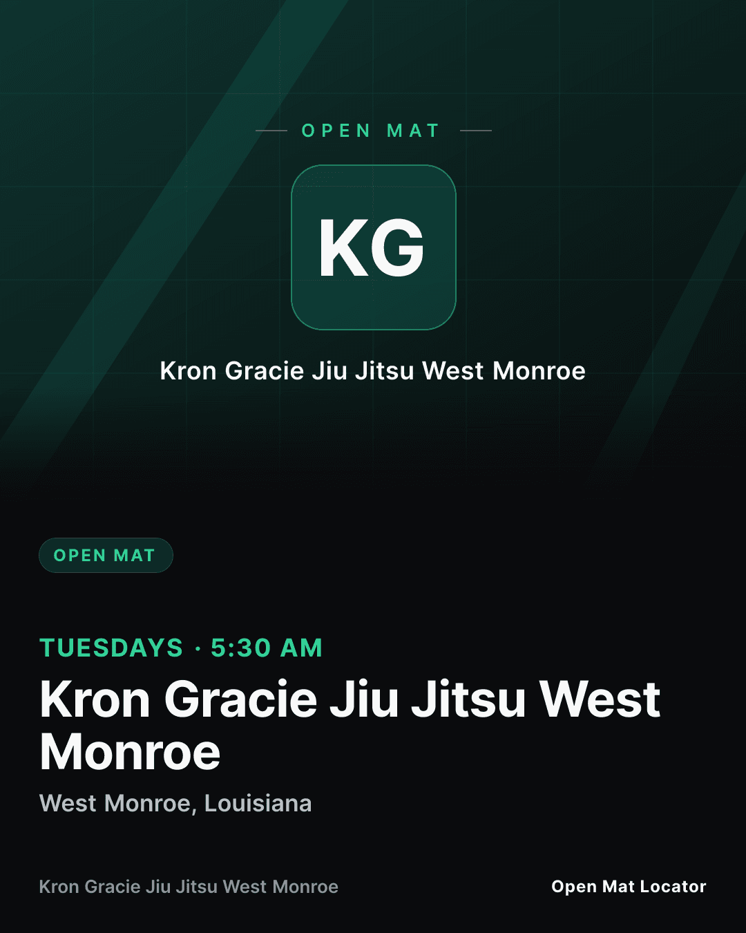Open Mat
