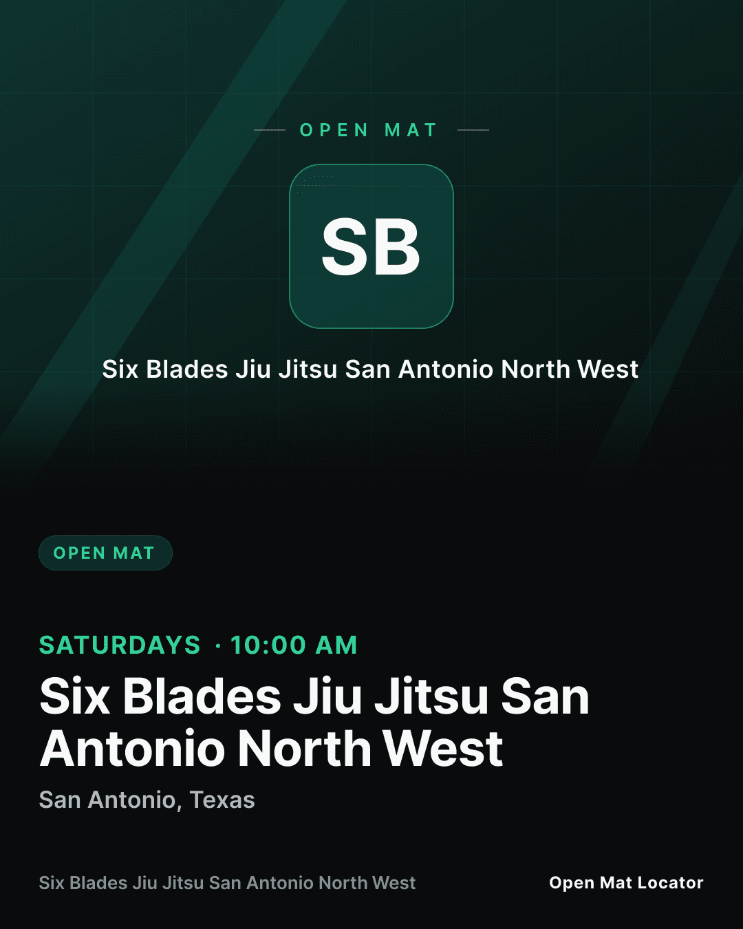 Open Mat