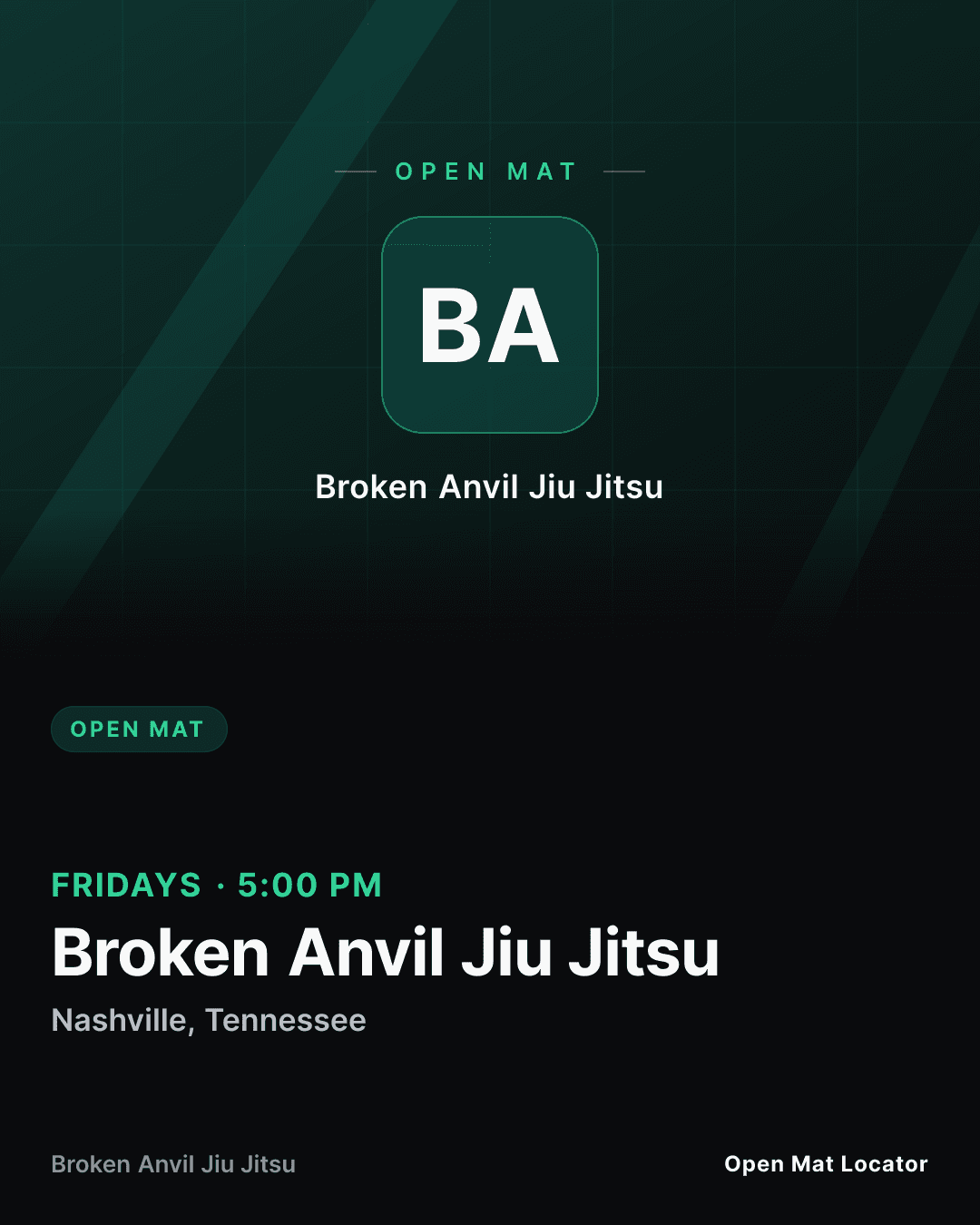 Open Mat