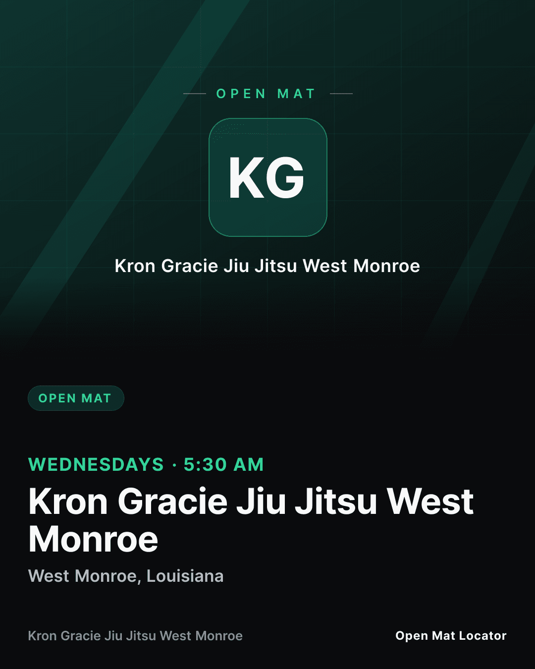 Open Mat