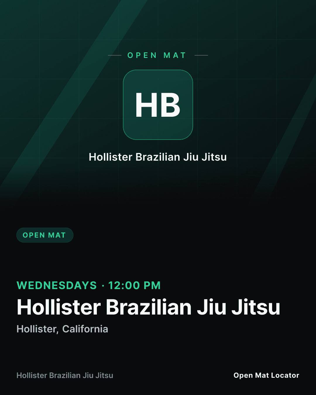 Open Mat