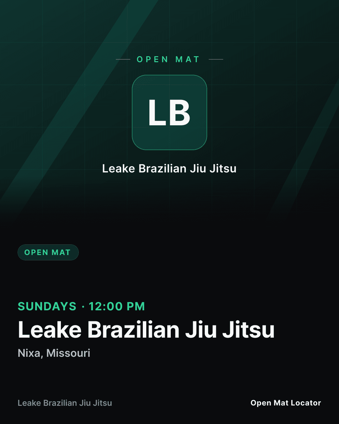 Open Mat